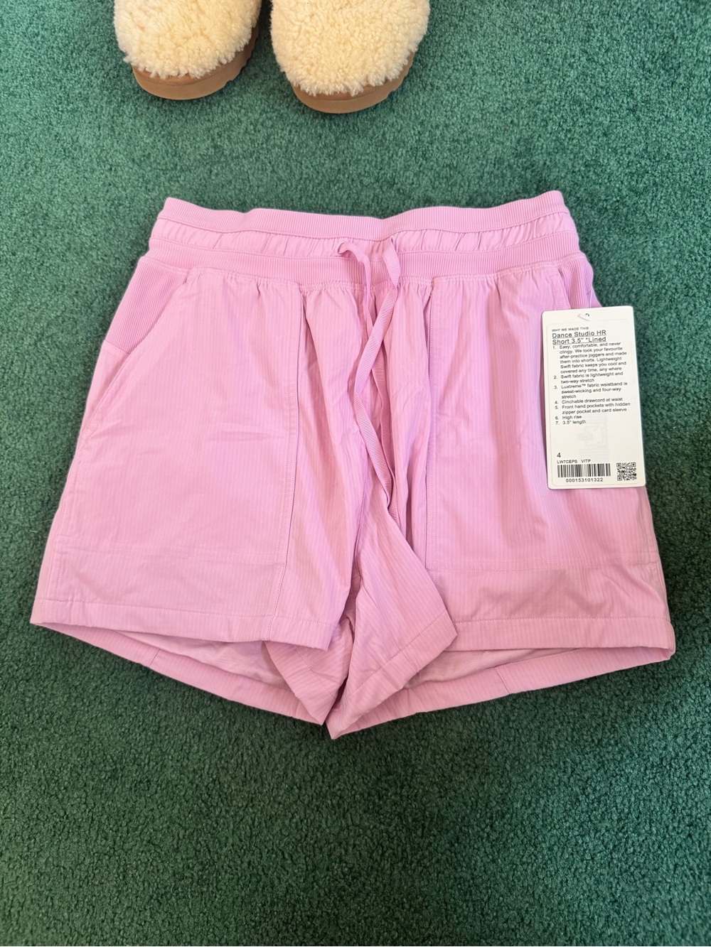 NWT lululemon dance studio shorts